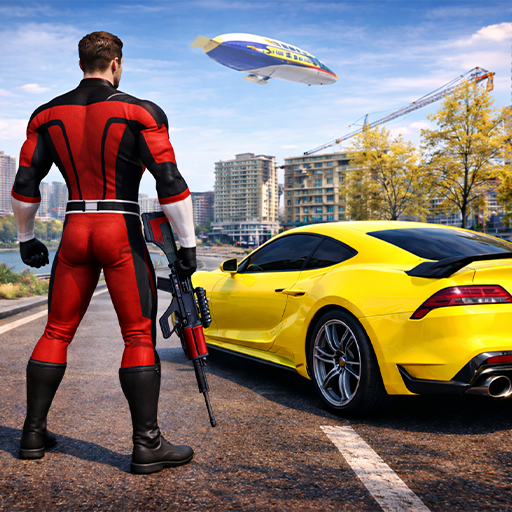 Spider Fighting Hero Dude