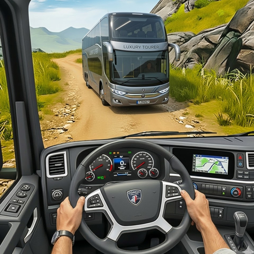 Bus Game Way Coach Bus Driving