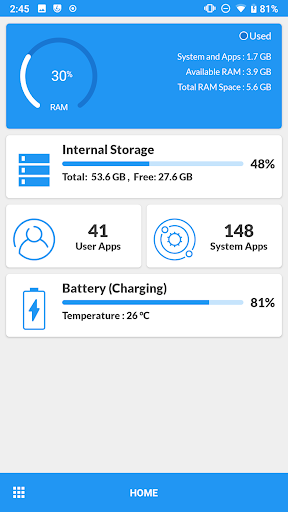 Device CPU Info ekran görüntüsü