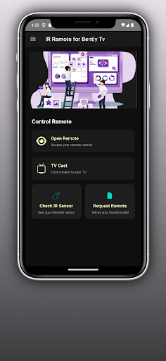 Remote for Bently tv ekran görüntüsü