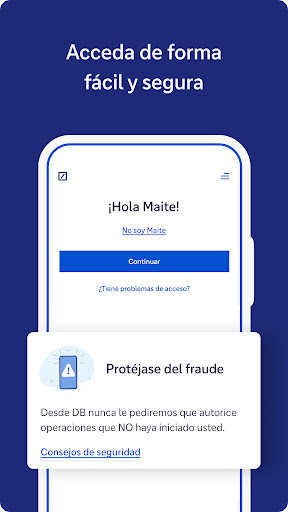 Deutsche Bank España ekran görüntüsü