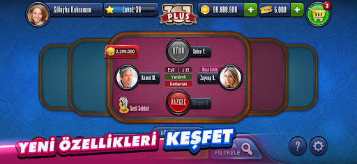 101 Yüzbir Okey Plus ekran görüntüsü