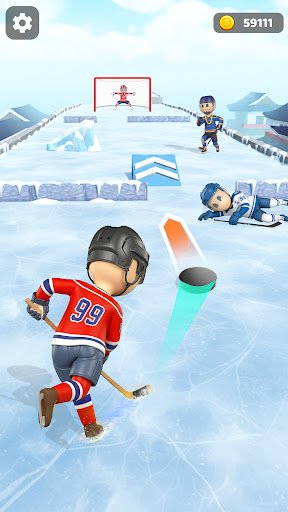 Frozen Arena: Ice Hockey Game ekran görüntüsü