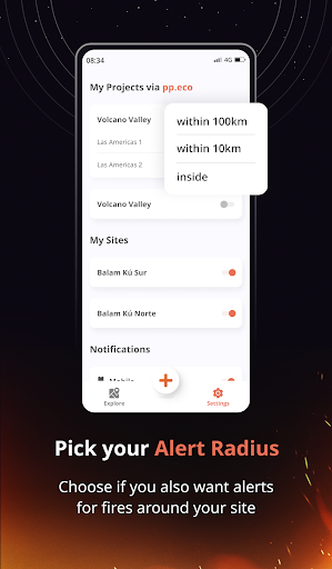 Fire Alert ekran görüntüsü