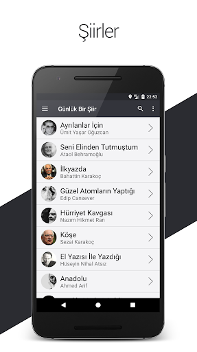 Günlük Bir Şiir ekran görüntüsü