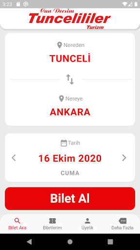 Tuncelililer Turizm ekran görüntüsü
