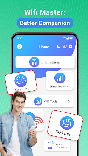 5g lte yalnızca: Ağ hızı test ekran görüntüsü