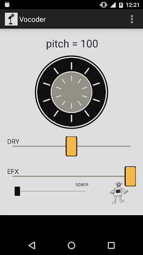 Vocoder ekran görüntüsü