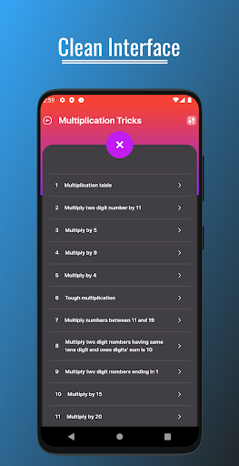 Math Calculation Tricks ekran görüntüsü