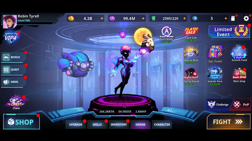 Cyber Fighter: Offline Fantasy ekran görüntüsü