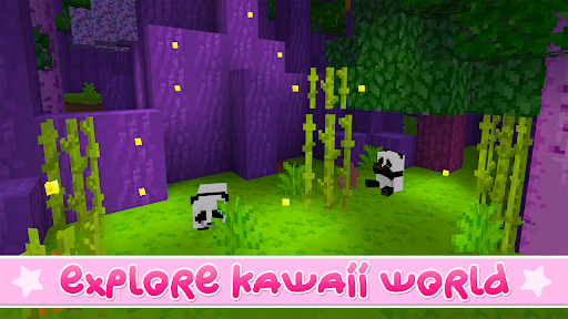 Kawaii World - Craft and Build ekran görüntüsü