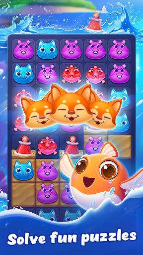Summer Friends: match 3 puzzle ekran görüntüsü