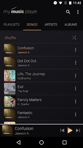 My Music Player ekran görüntüsü