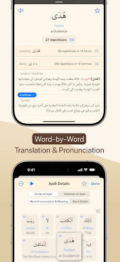 Quran Hadi with English Tafsir ekran görüntüsü