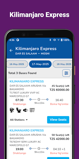 Kilimanjaro Express ekran görüntüsü