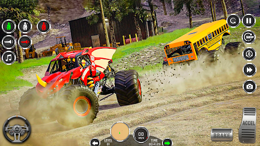 Monster Truck Simulator Game ekran görüntüsü
