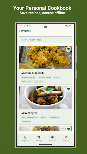 Indian Recipes ekran görüntüsü