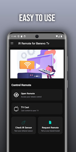 Remote for Benevo tv ekran görüntüsü