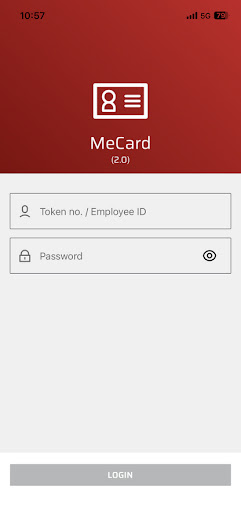 MeCard ekran görüntüsü