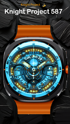 kp587 Watch Face ekran görüntüsü