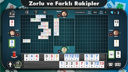 101 Okey - İnternetsiz ekran görüntüsü