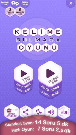 Kelime Bulmaca Oyunu - tv2 ekran görüntüsü