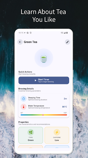 Steep: Tea Timer & Brew Guide ekran görüntüsü