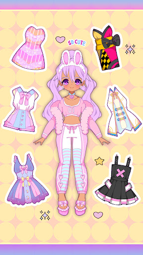 Moon Story dress up girl game ekran görüntüsü