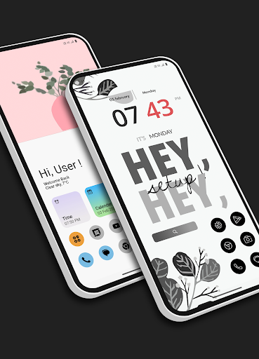 Leafline Launcher ekran görüntüsü