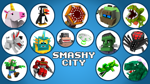 Smashy City - Monster Battles ekran görüntüsü