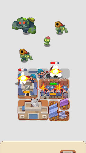 Doomland Merge: Defense Puzzle ekran görüntüsü