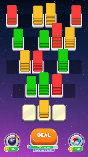 Card Shuffle - Color Sorting ekran görüntüsü
