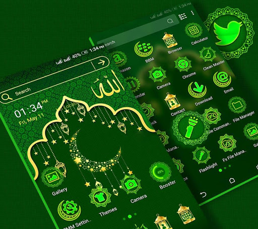 Ramadan Launcher Theme ekran görüntüsü