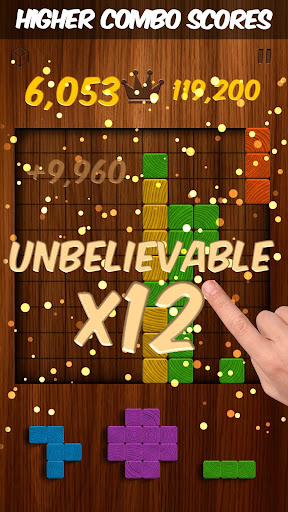 Woodblox Puzzle Wooden Blocks ekran görüntüsü