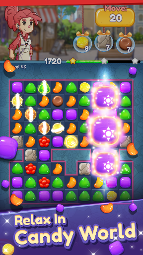 Candy Legend - Classic match 3 ekran görüntüsü