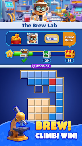 Coffee Sort - Block Jam Puzzle ekran görüntüsü