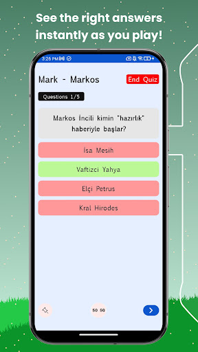 Turkish Bible Quiz ekran görüntüsü