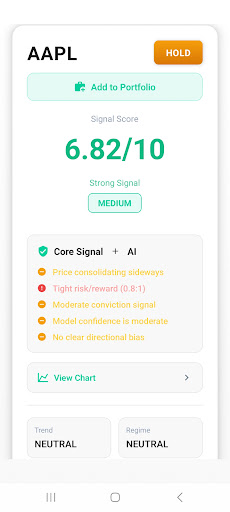 TradeSignal: Trade Signal AI ekran görüntüsü