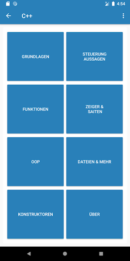 C++ Deutsche ekran görüntüsü