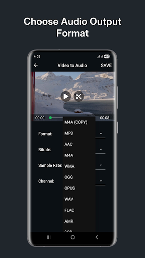 Video to Audio Converter ekran görüntüsü