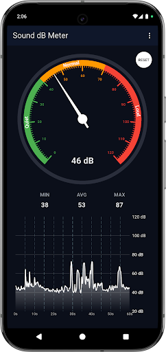 Sound Decibel Meter ekran görüntüsü