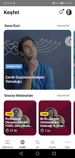 Enocta Kampüs ekran görüntüsü
