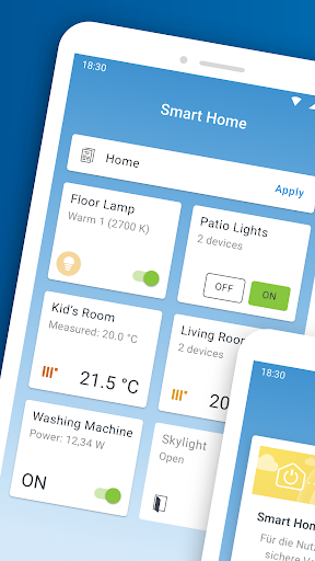 FRITZ!App Smart Home ekran görüntüsü