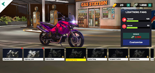 Rider Wheelie Traffic Race ekran görüntüsü