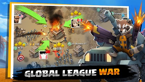 Zombies Clash: Superheroes War ekran görüntüsü