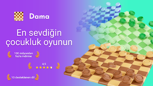 Dama - çevrimiçi ve çevrimdışı ekran görüntüsü