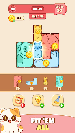Meow Block: Cat Sort Puzzle! ekran görüntüsü