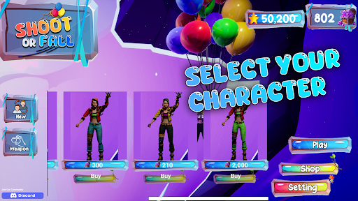 Shoot Or Fall : Ballon Battles ekran görüntüsü