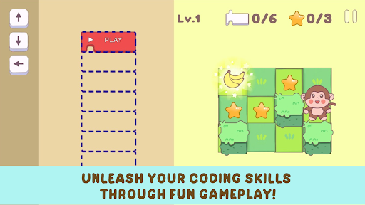 Code Monkey Junior Coding Game ekran görüntüsü