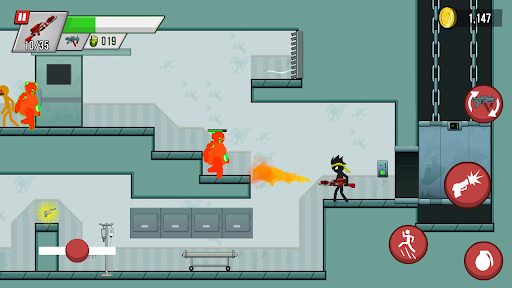 Stick vs Zombies ekran görüntüsü